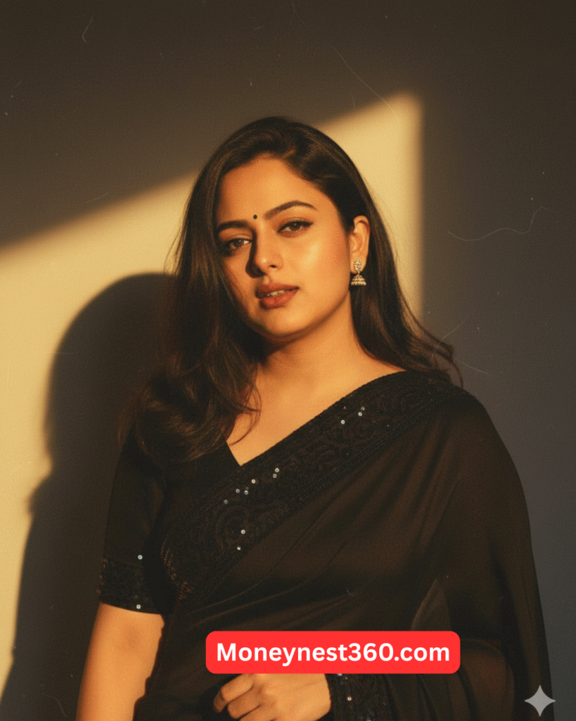 black saree Ai prompts