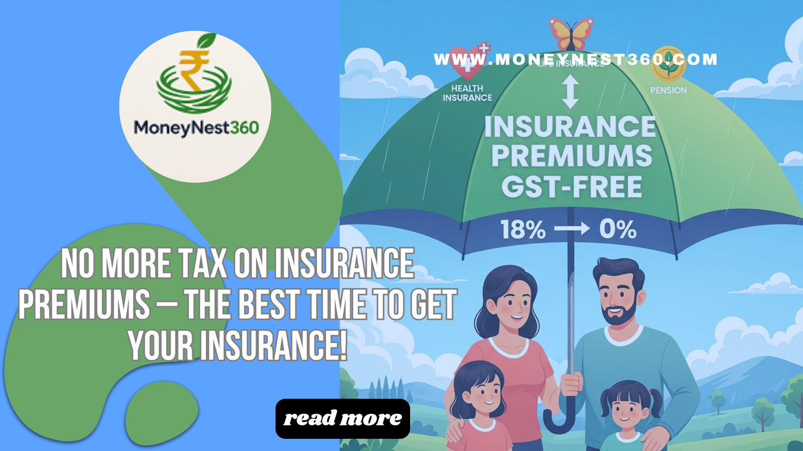 No More Tax on Insurance Premiums – The Best Time to Get Your Insurance!