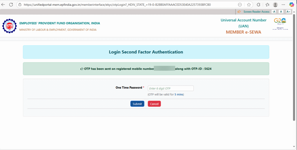 OTP Verification