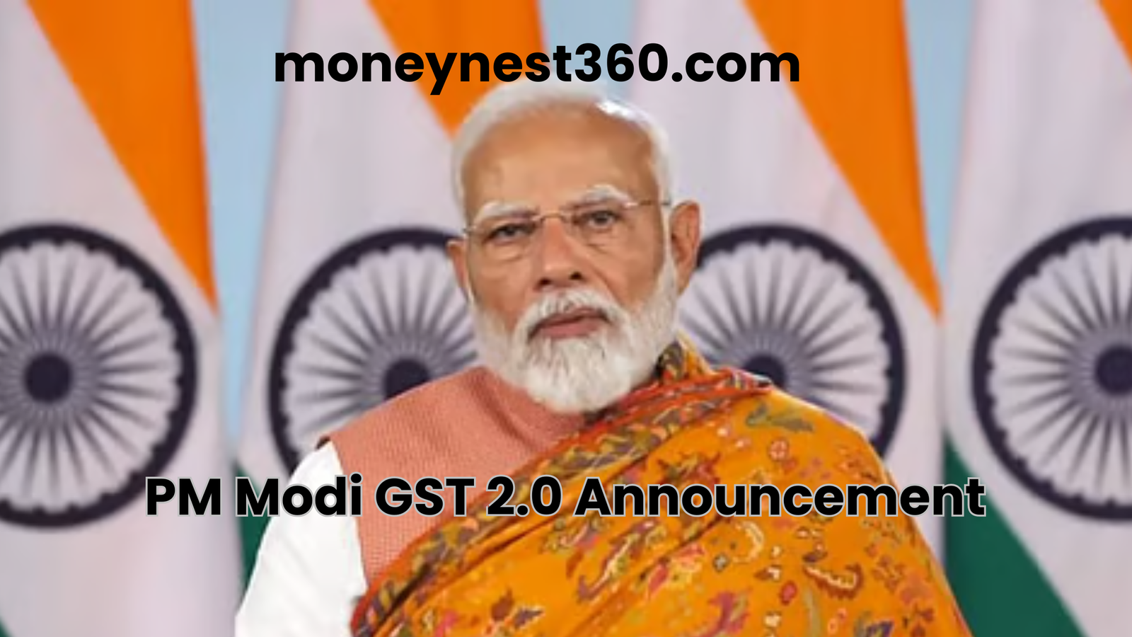 Prime Minister Narendra Modi addressing the nation on GST 2.0 reforms